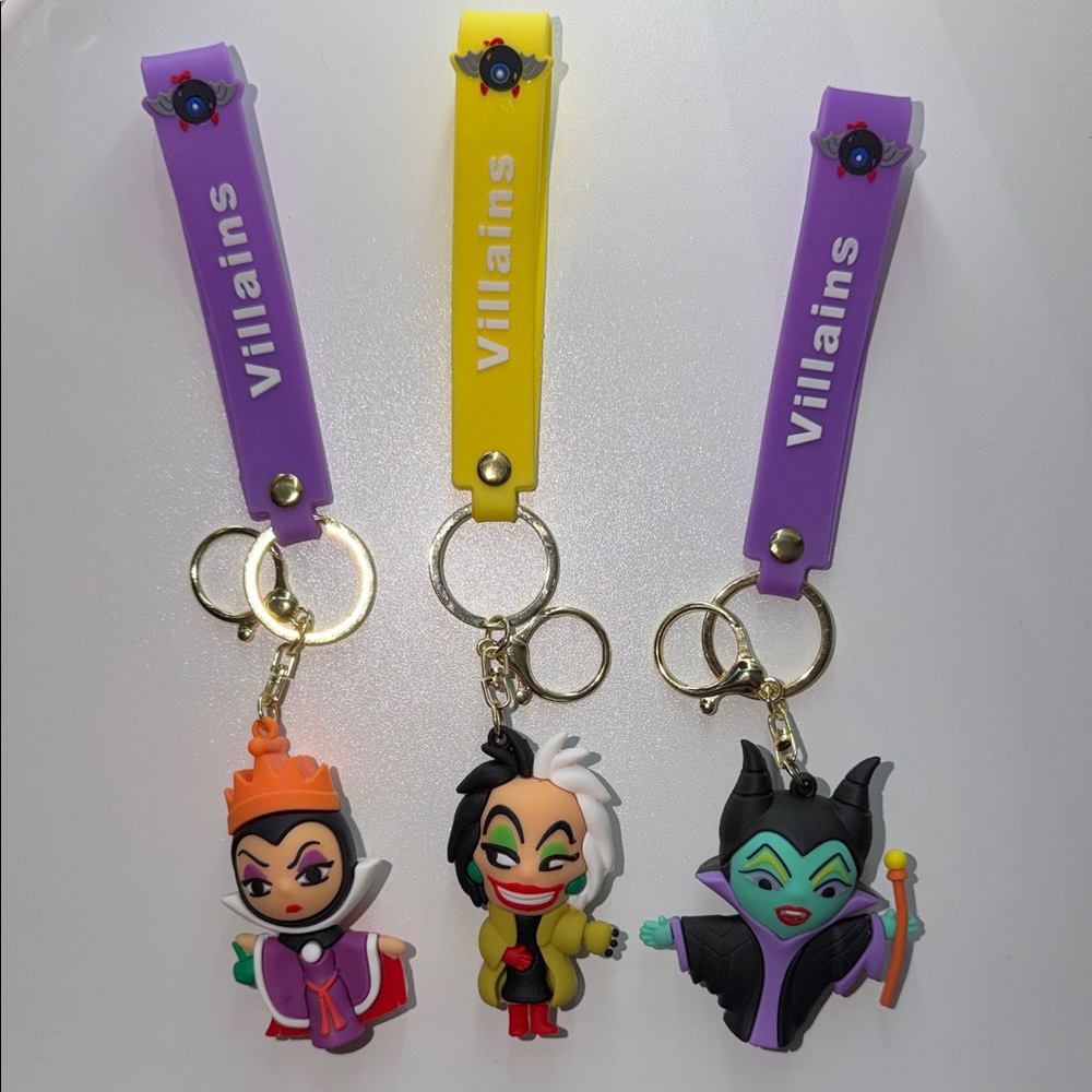 Villains Keychain/Bag Charm